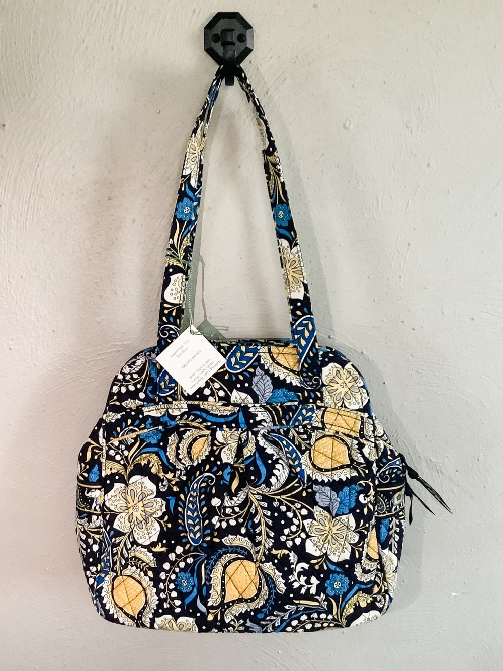 NWT Vera Bradley Sweet Pleat Tote in Ellie Blue